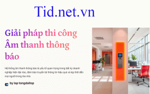 Giai Phap Thi Cong Am Thanh Thong Bao