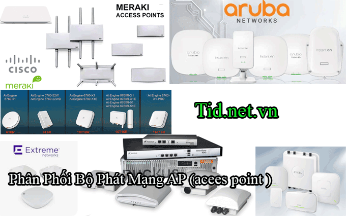 Cung Cap Thiet Bi Access Point Tai Sieu Thi