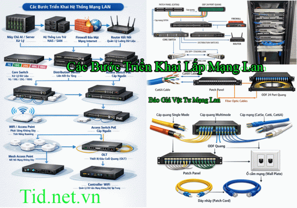 Các Bước Lắp Mạng Lan Tại Hải Phòng