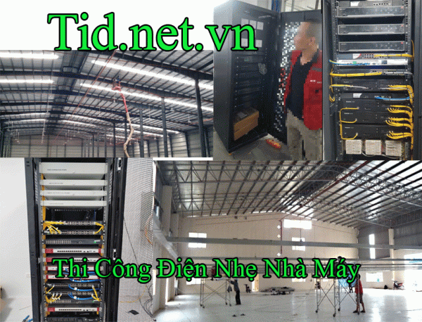 Thi Công Điện Nhẹ Nhà Máy 