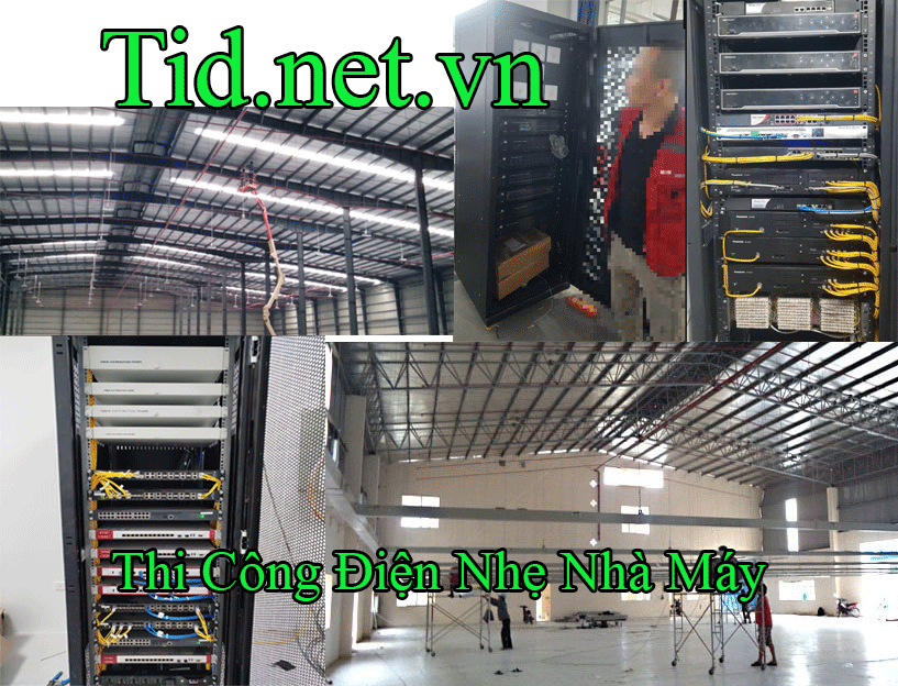 Thi Công Điện Nhẹ Nhà Máy 