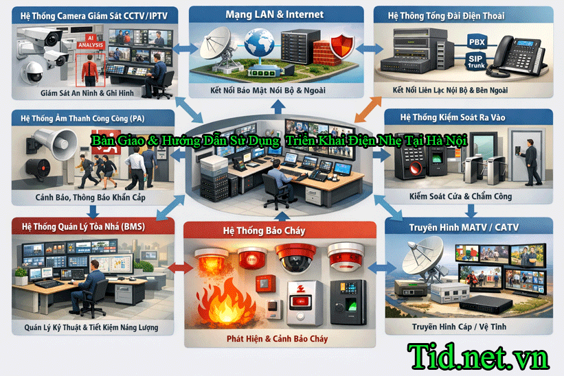 Các Bước Triển Khai Lắp Điện Nhẹ Tại Hà Nội