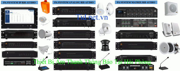 Thiết Bị Âm Thanh Thông Báo Tại Hải Phòng