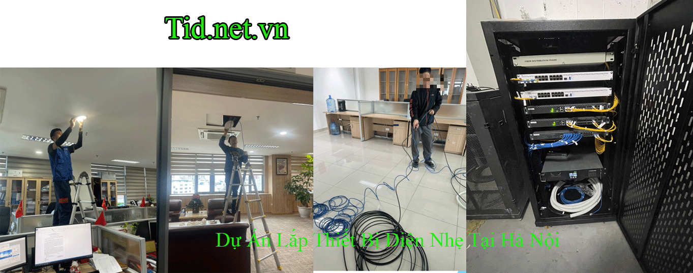 Dự Án Lắp Thiết Bị Điện Nhẹ Tại Hà Nội