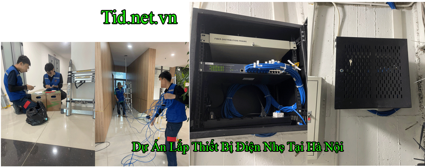 Dự Án Lắp Thiết Bị Điện Nhẹ Tại Hà Nội