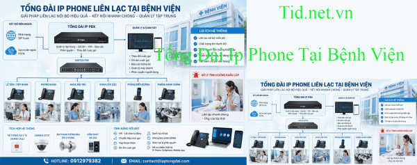 Thi Công Tổng Đài Ip Phone Tại Bệnh Viện