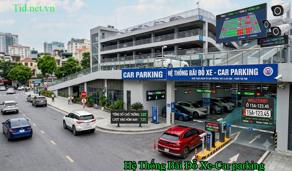 He Thong Bai Do Xe Car Parking
