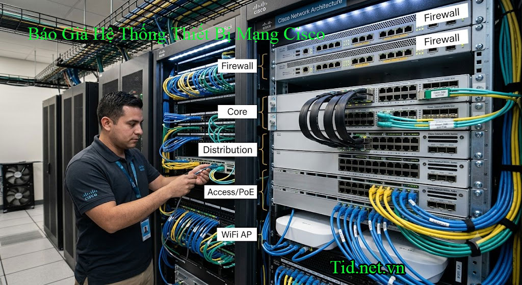 Báo Giá Hệ Thống Thiết Bị Mạng Cisco
