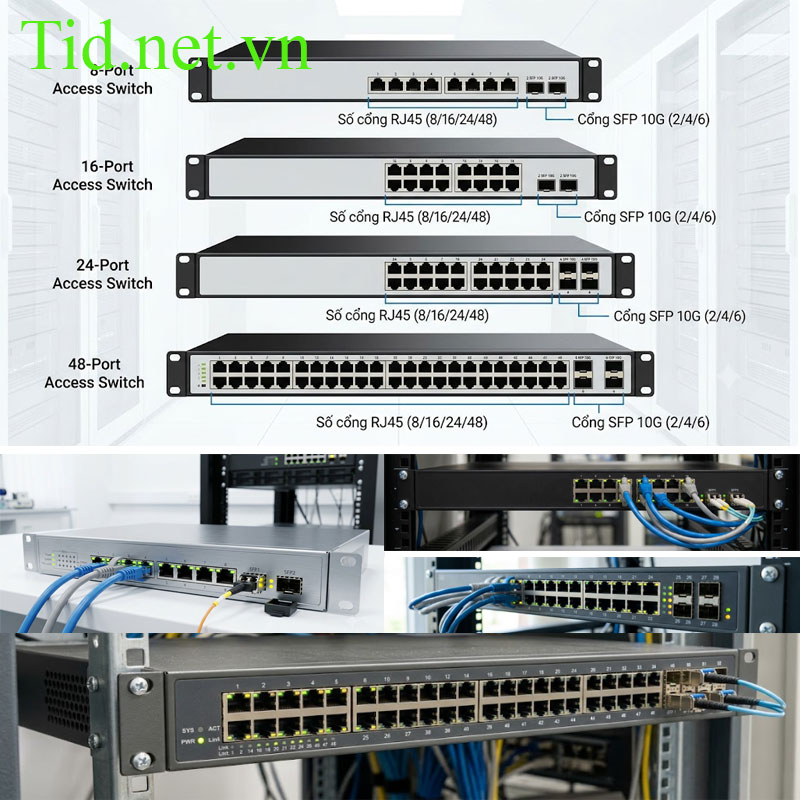 Thiết Bị Mạng Access Switch Thiết Bị Mạng Access Switch
