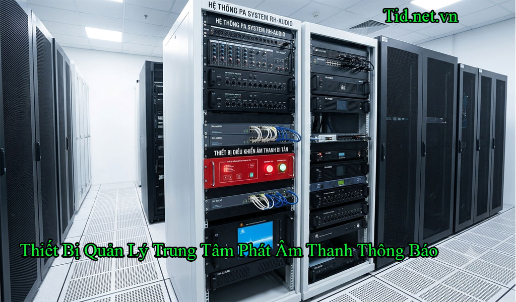 Thiết Bị Quản Lý Trung Tâm Phát Âm Thanh Thông Báo