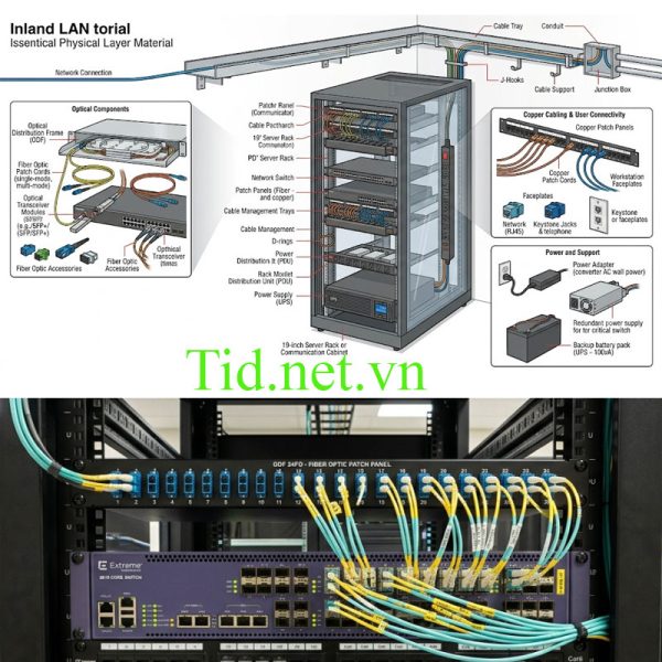 Vật Tư Kết Nối Thiết Bị Mạng